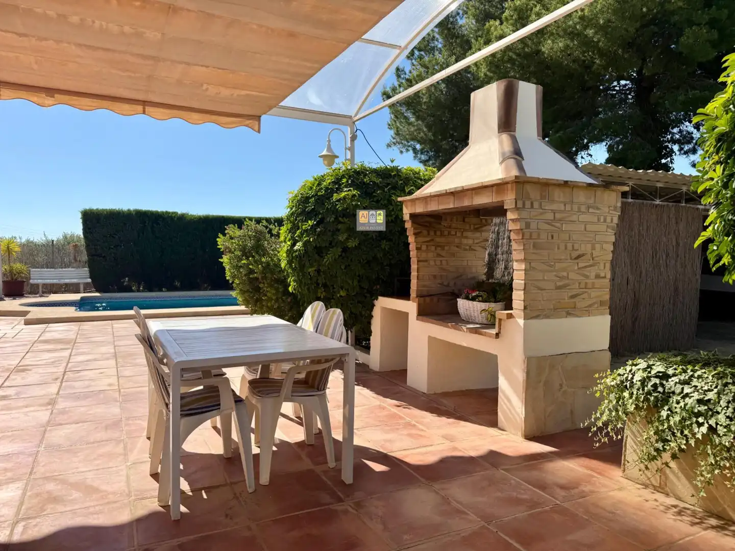 Terraza de Casa o chalet de alquiler en L'Alfàs del Pi con Aire acondicionado, Calefacción y Jardín privado
