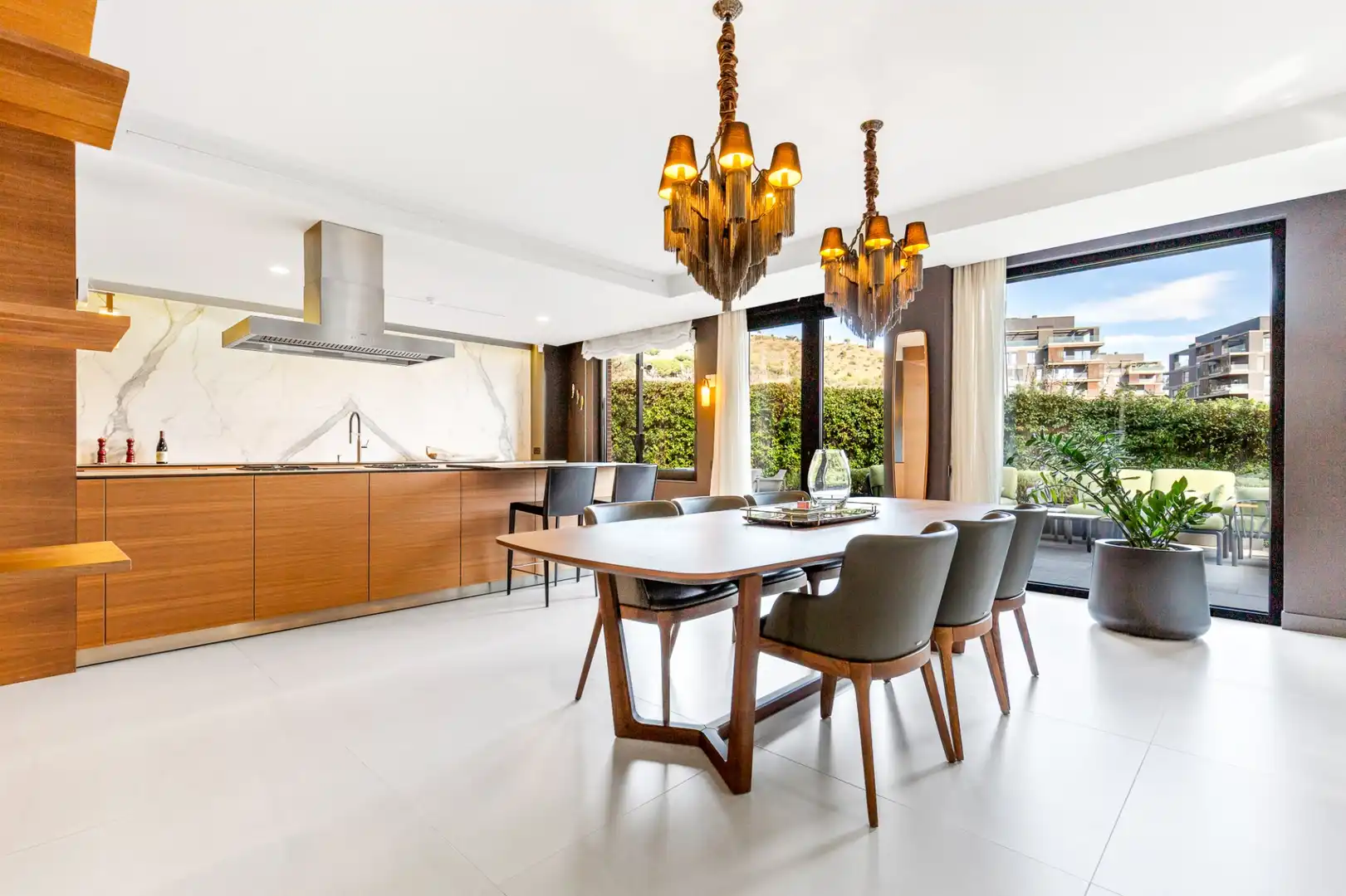 Comedor de Casa o chalet en venta en Esplugues de Llobregat con Aire acondicionado, Calefacción y Terraza