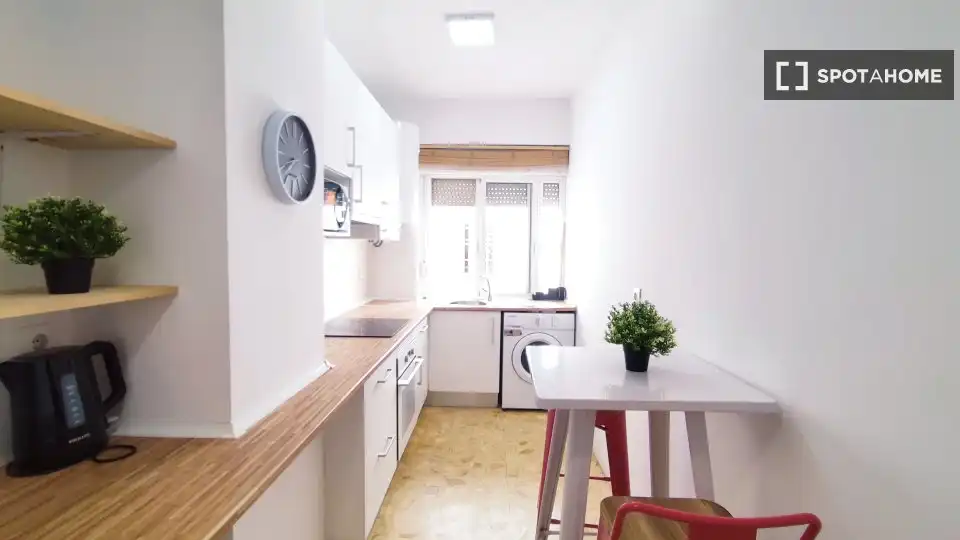 Cocina de Piso de alquiler en Cartagena con Aire acondicionado, Calefacción y Amueblado