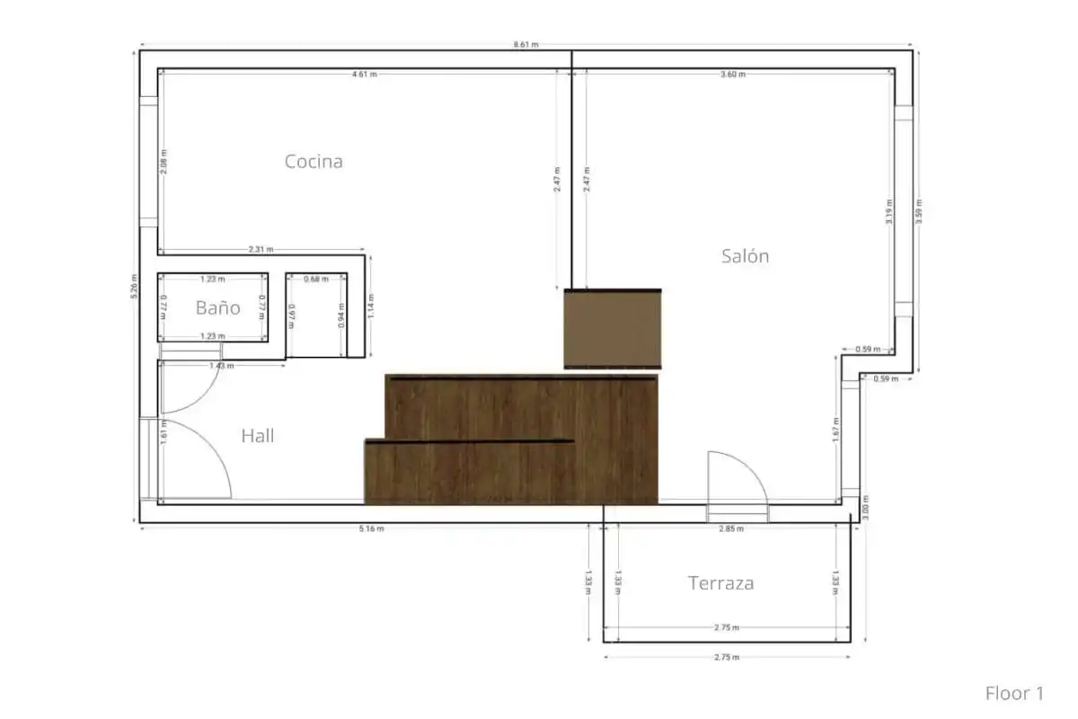 Dúplex con ascensor en venta en Calle de la Pluma ., imagen 31