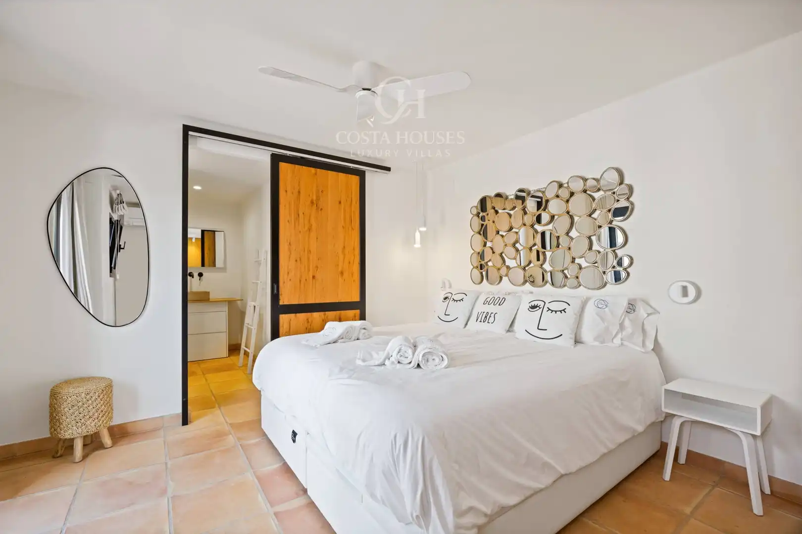Bedroom of Houses for sale in Jávea / Xàbia  with Air Conditioner, Heating and Private garden