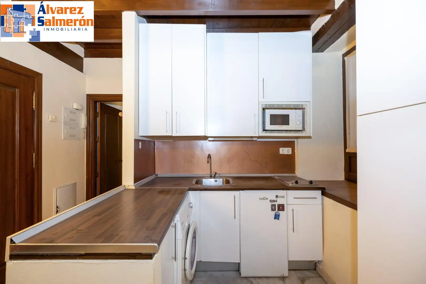 Cocina de Apartamento en venta en Granada
