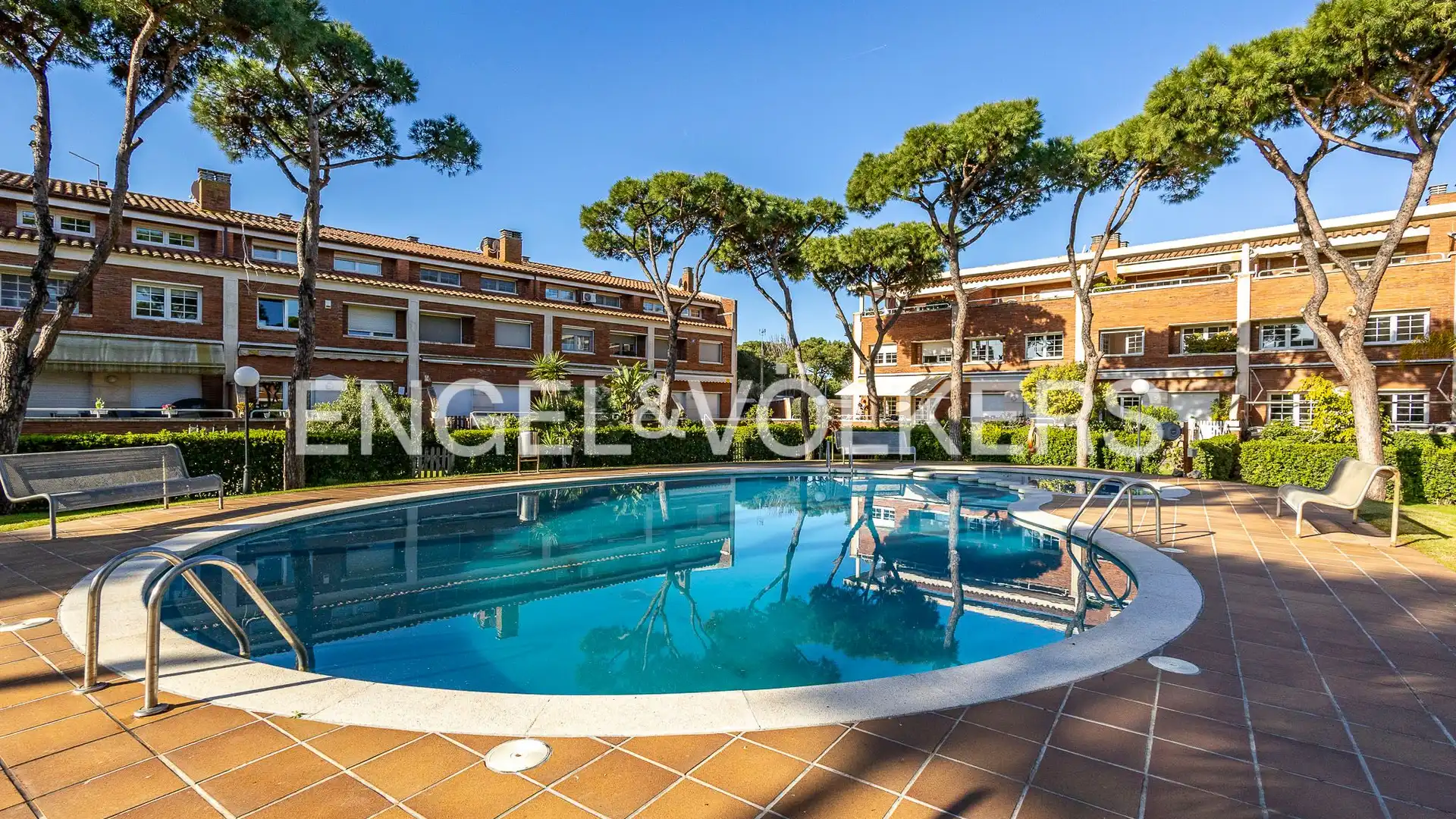 Swimming pool of Houses for sale in Gavà  with Air Conditioner, Heating and Private garden