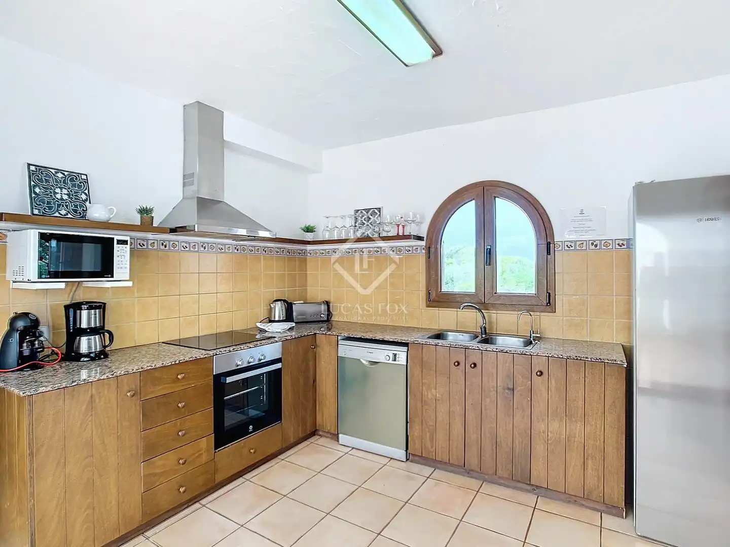 Küche von Country house zum Verkauf in Ciutadella de Menorca mit Klimaanlage, Heizung und Privatgarten