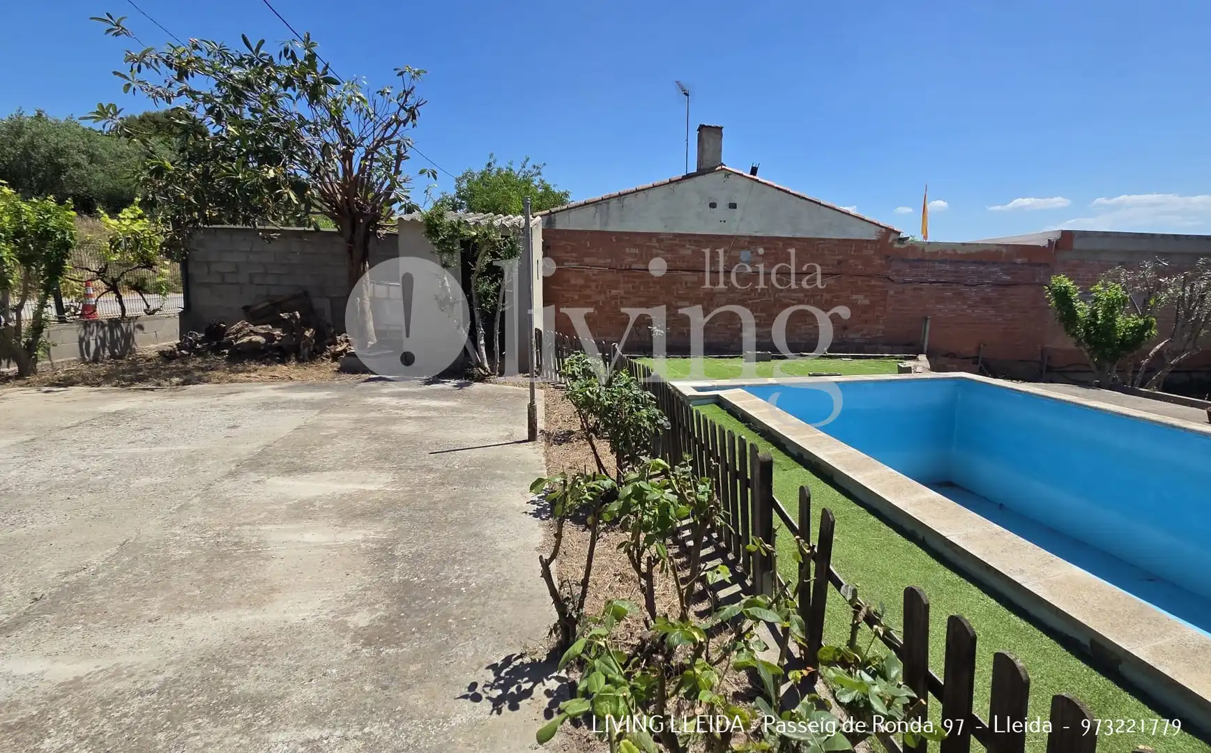 Swimming pool of Houses for sale in Puigverd de Lleida  with Private garden, Swimming Pool and Furnished