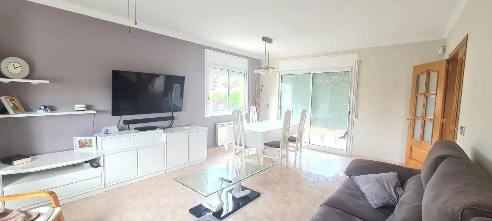 Living room of Houses for sale in Caldes de Malavella  with Air Conditioner, Heating and Private garden