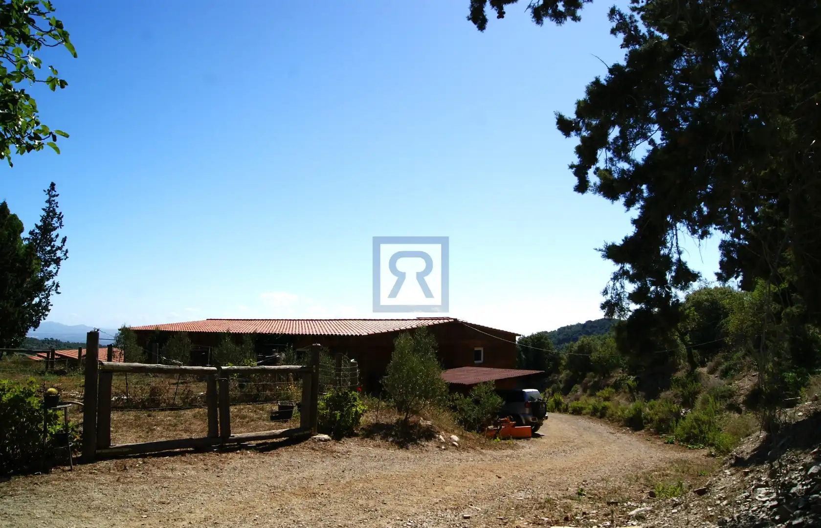Vista exterior de Finca rústica en venta en L'Albiol con Calefacción, Jardín privado y Piscina