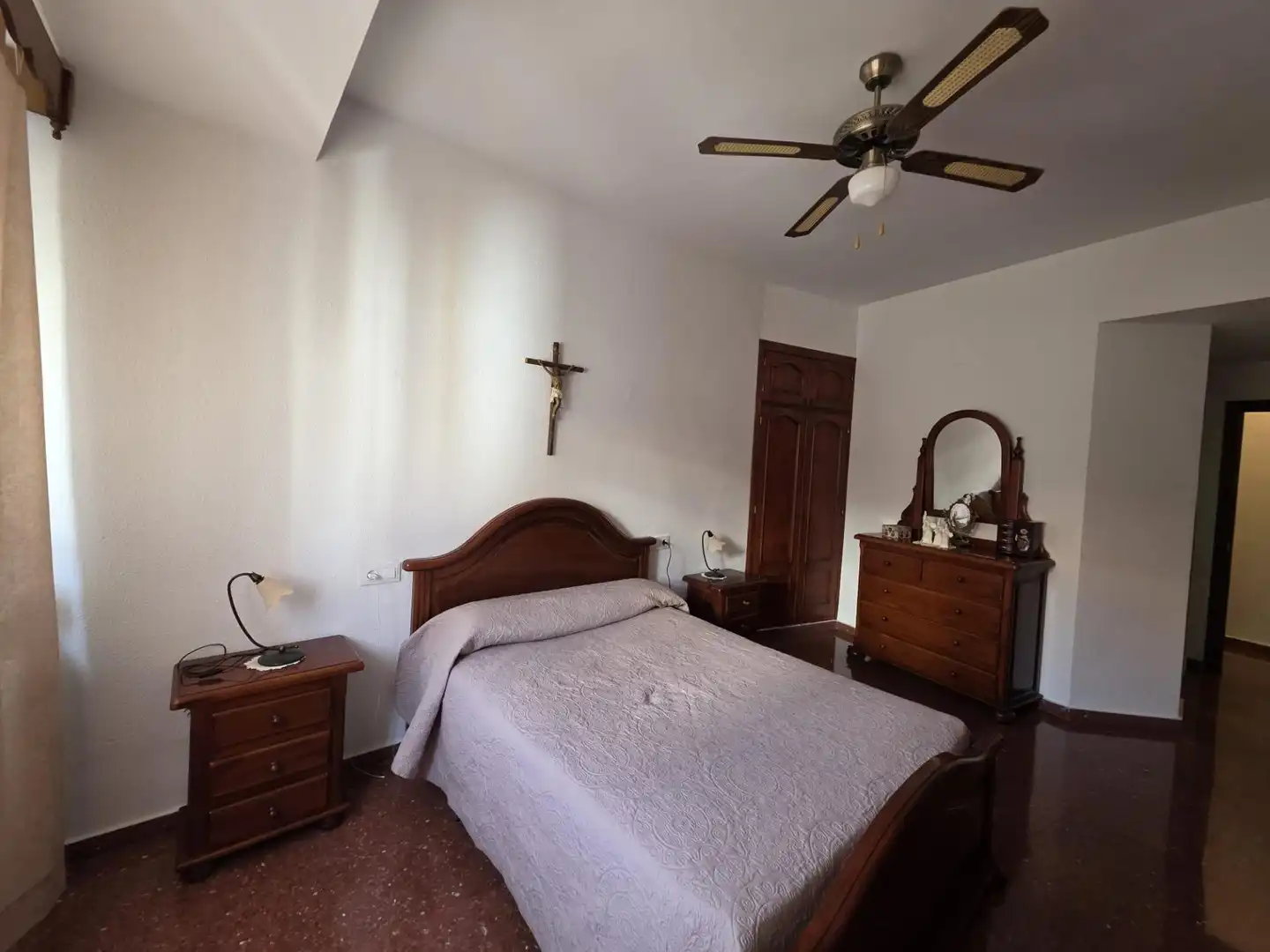 Bedroom of Flat for sale in Cuevas Bajas  with Air Conditioner, Heating and Furnished