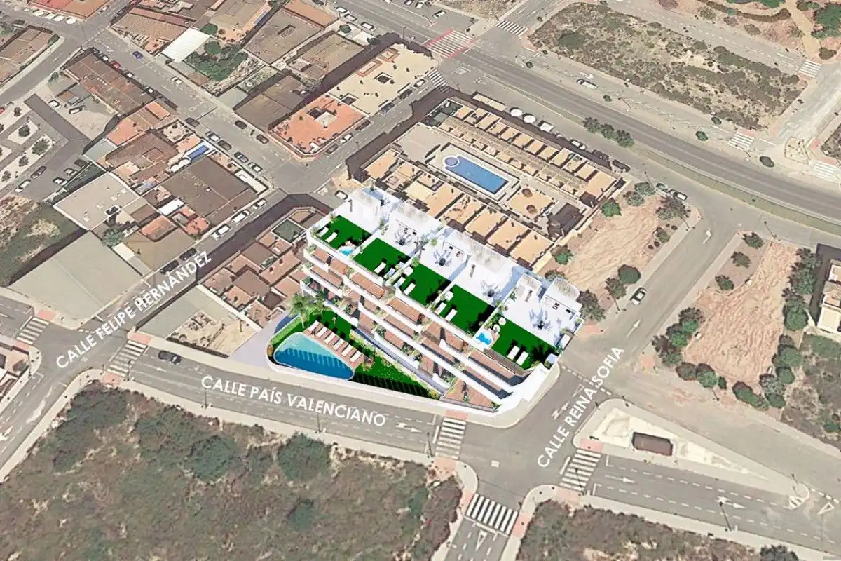 Apartment mit Pool zum Verkauf in Benijófar, imagen 2