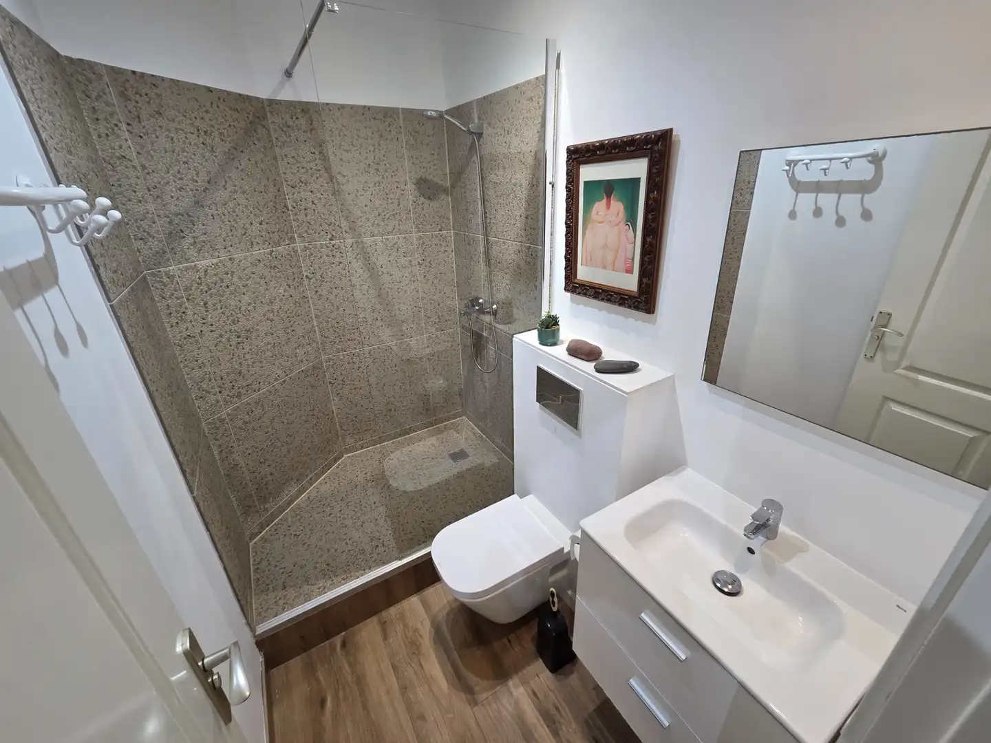 Bathroom of Flat for rent in Las Palmas de Gran Canaria  with Storage room, Furnished and Washing machine