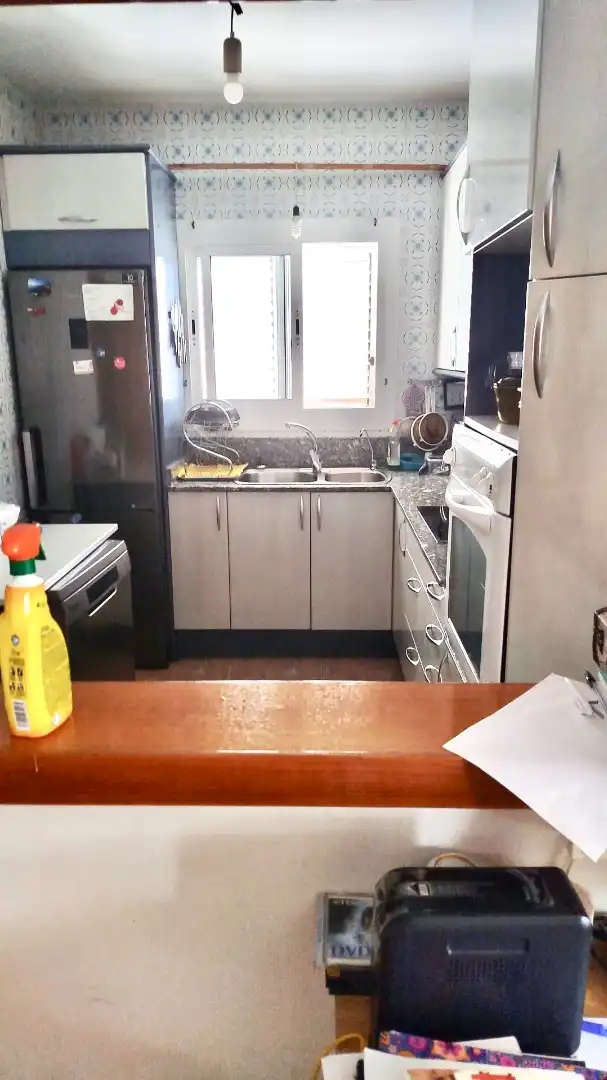 Cocina de Casa o chalet en venta en La Pobla de Montornès   con Aire acondicionado, Calefacción y Jardín privado