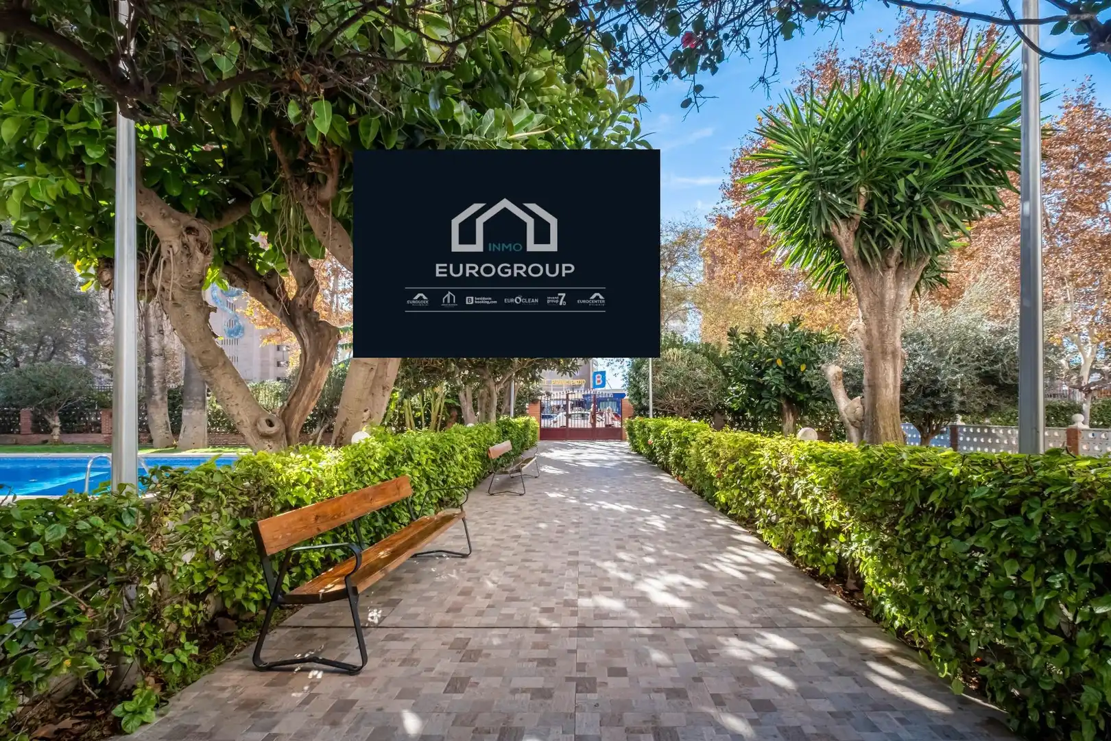 Vista exterior de Apartamento en venta en Benidorm con Aire acondicionado, Calefacción y Jardín privado