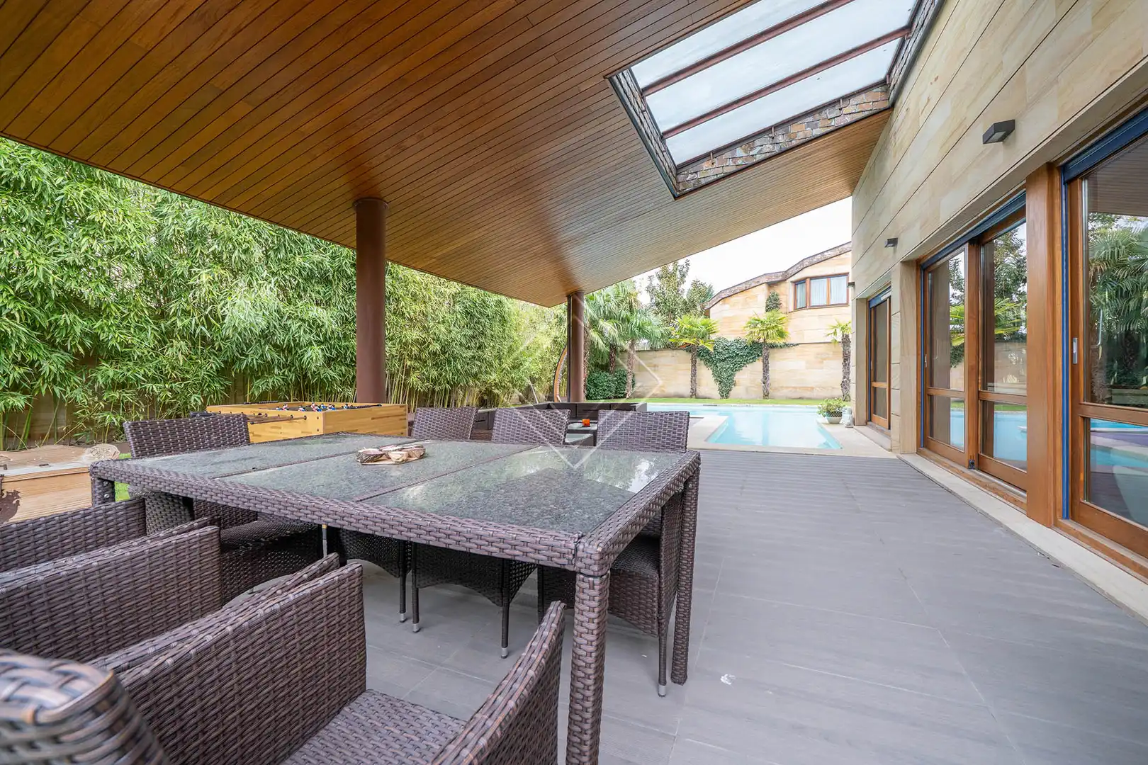 Terraza de Casa o chalet en venta en Madrid con Aire acondicionado, Jardín privado y Terraza