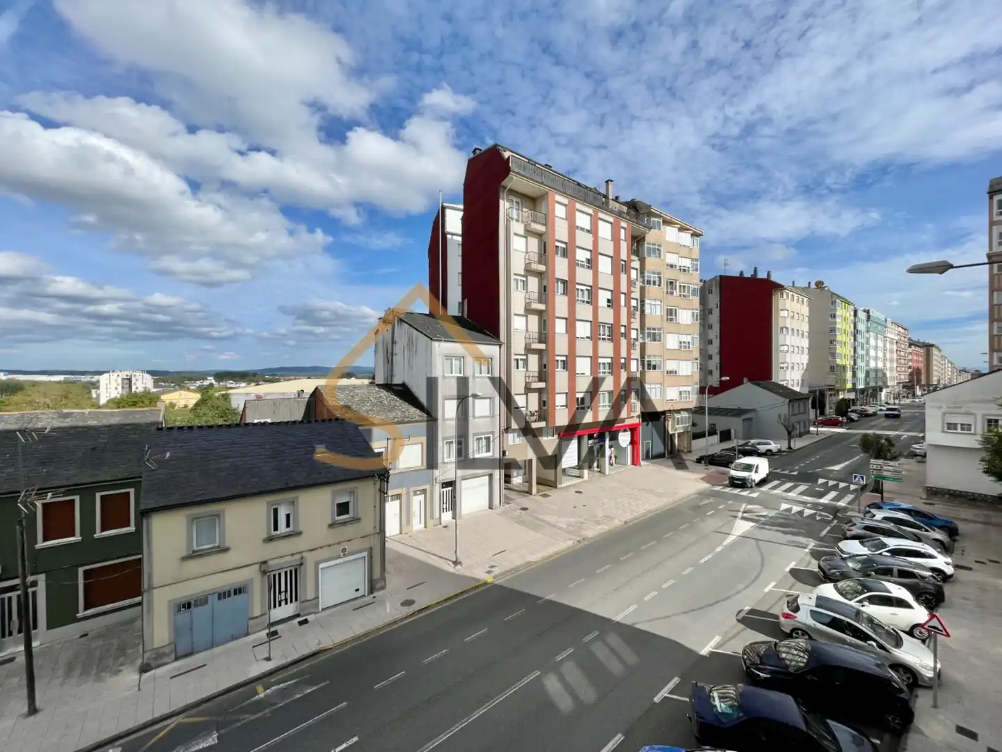 Vista exterior de Piso en venta en Lugo con Calefacción, Parquet y Internet
