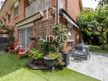 Garden of Single-family semi-detached for sale in Sant Cugat del Vallès  with Air Conditioner, Heating and Private garden