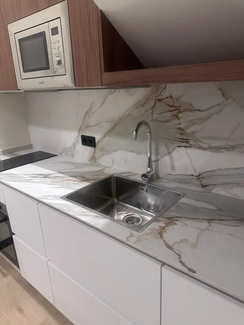 Kitchen of Apartments for rent in Madrid  with Air Conditioner, Heating and Terrace