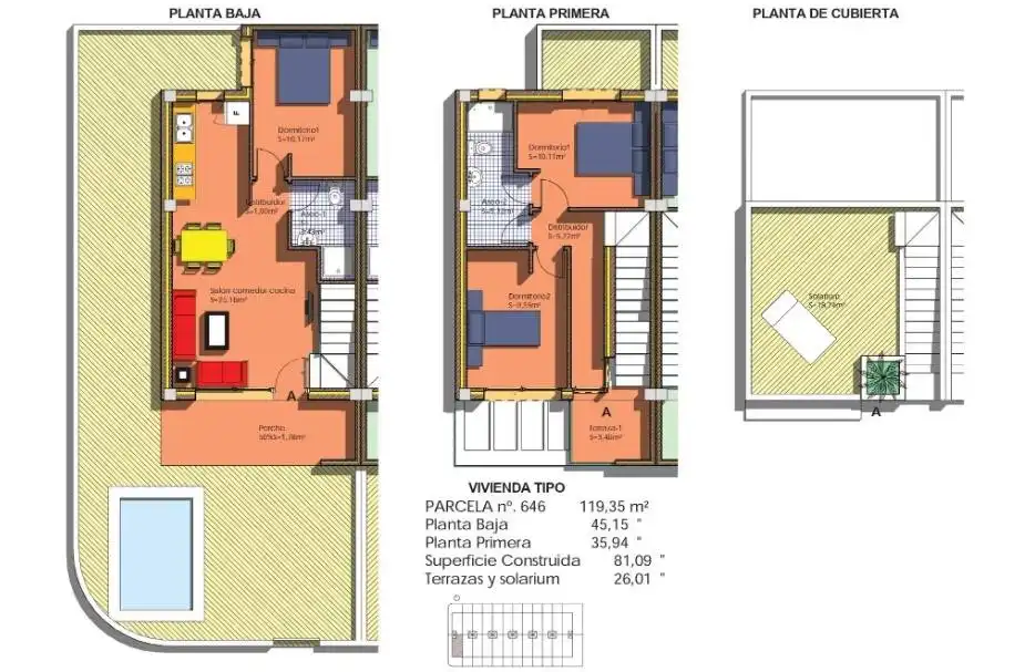 Detached homes for sale in Orihuela  with Private garden, Terrace and Swimming Pool