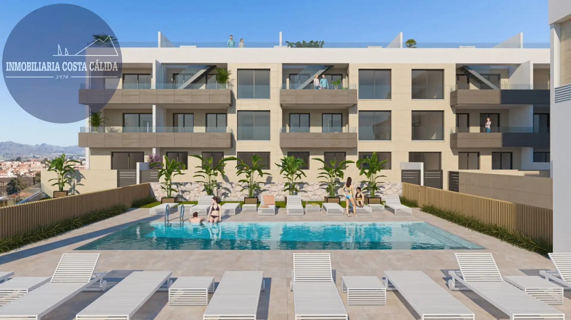 Piscina de Casa o chalet en venta en Águilas con Jardín privado, Terraza y Trastero