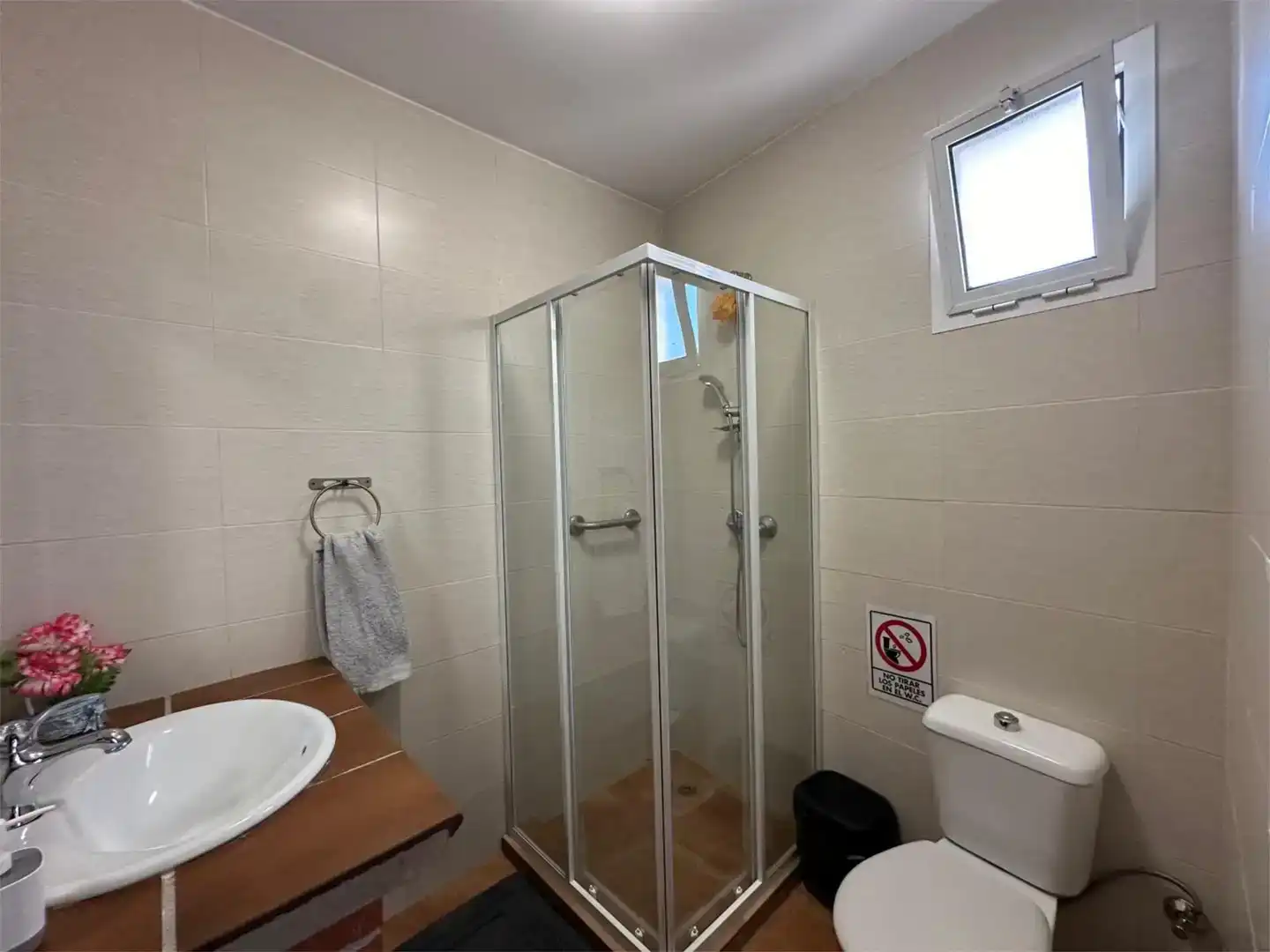Bany de Casa o xalet de lloguer en Colmenar amb Jardí privat, Moblat i Forn