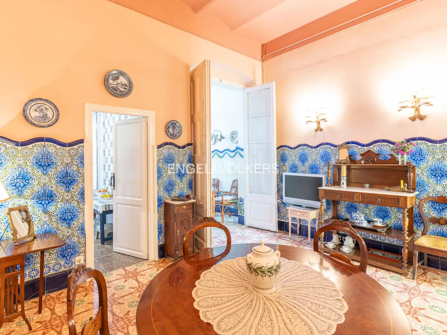 Dining room of Houses for rent in Canet de Mar  with Air Conditioner, Heating and Private garden