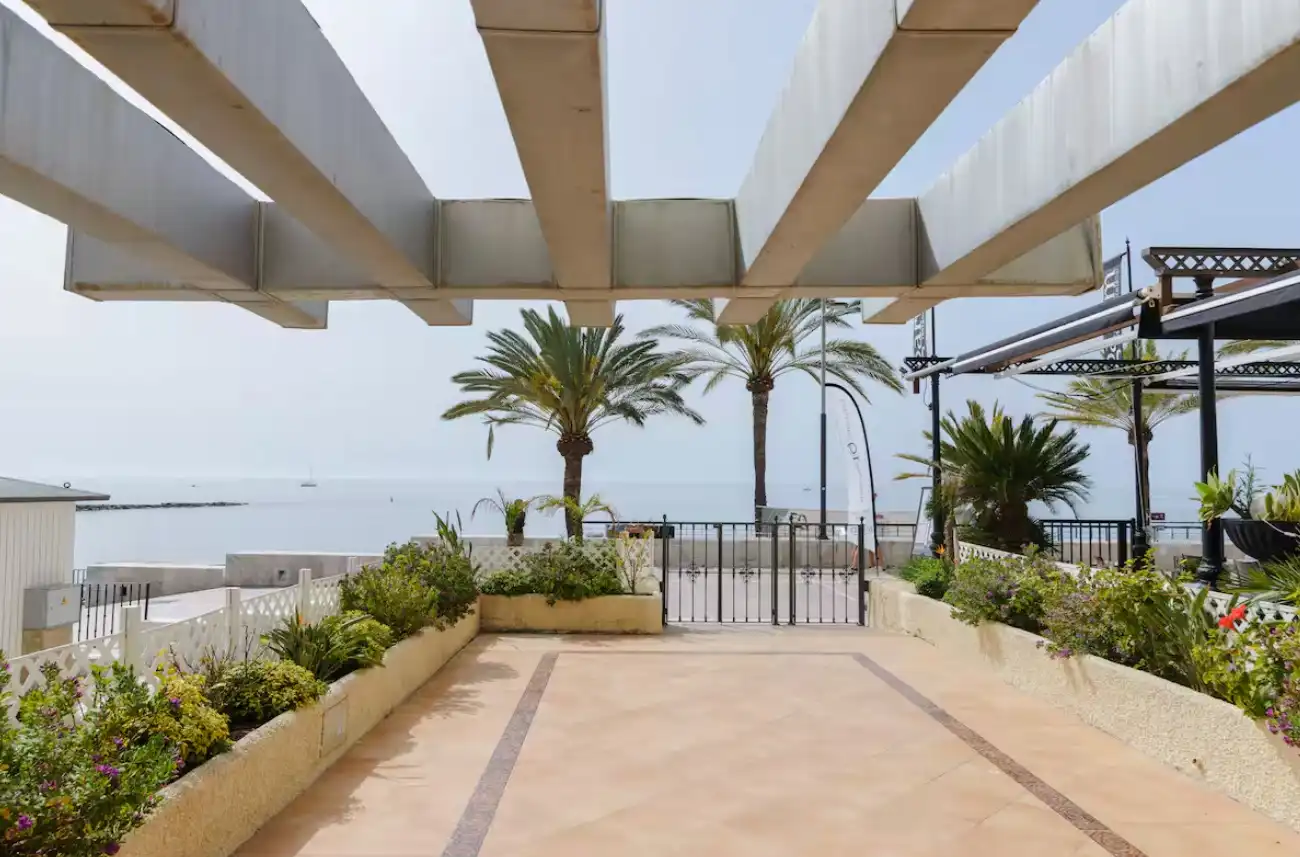Terrace of Apartments for rent in Marbella  with Air Conditioner, Heating and Parquet flooring