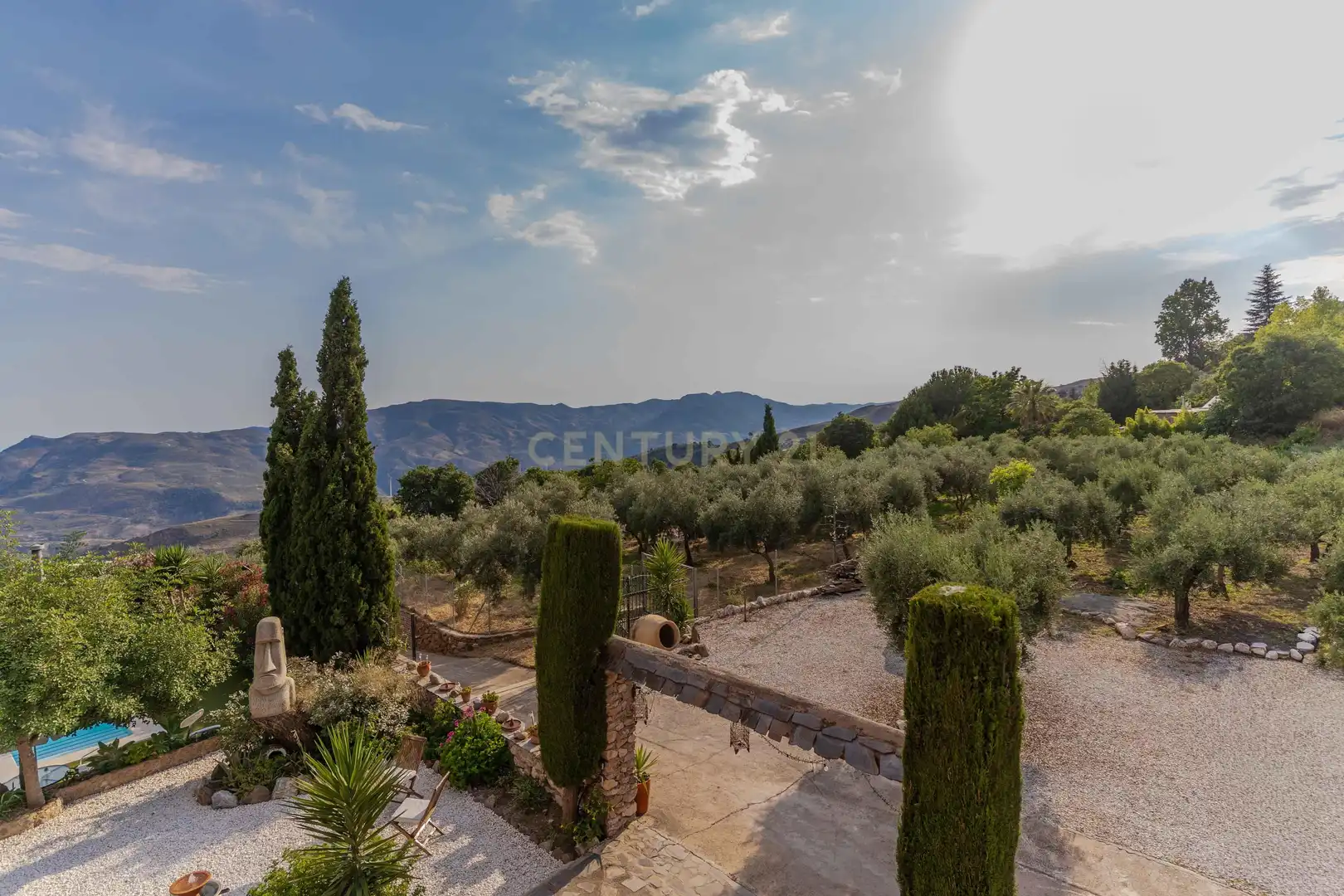 Garden of Houses for sale in Lanjarón  with Private garden, Storage room and Swimming Pool
