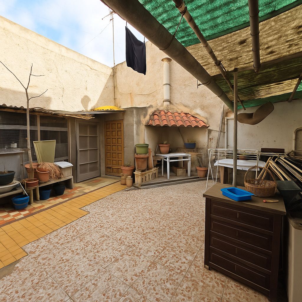 Terrace of Flat for sale in Cartagena  with Furnished and Washing machine
