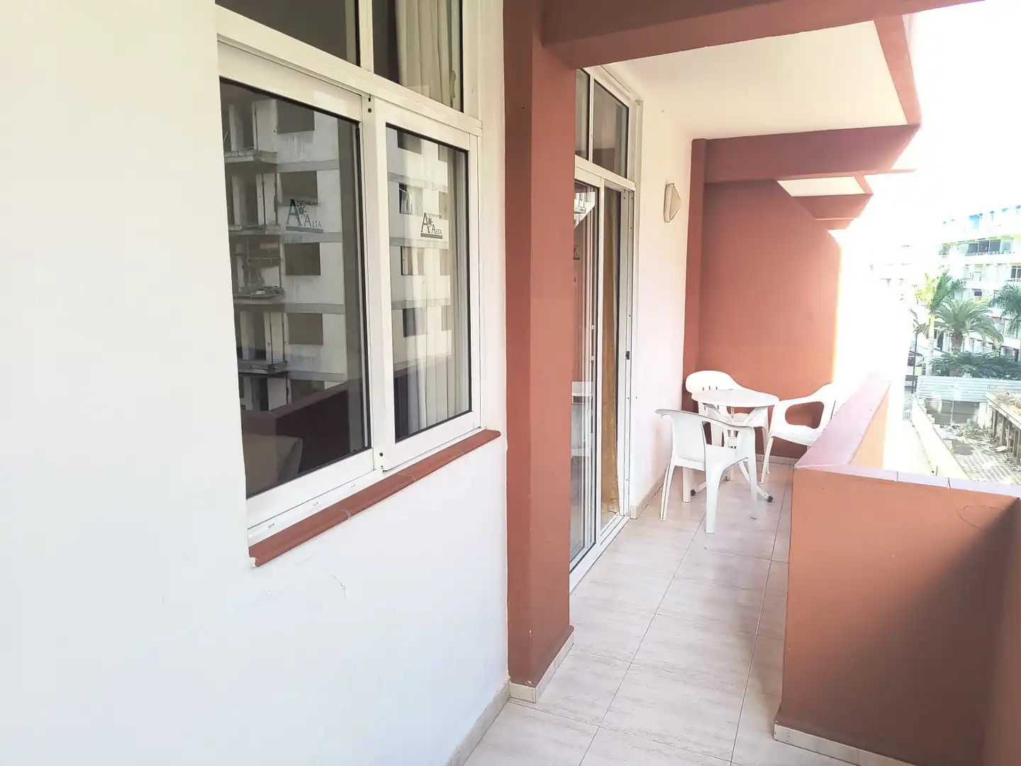 Terrasse von Wohnung zum Verkauf in Puerto de la Cruz mit Möbliert, Ofen und Fernseher