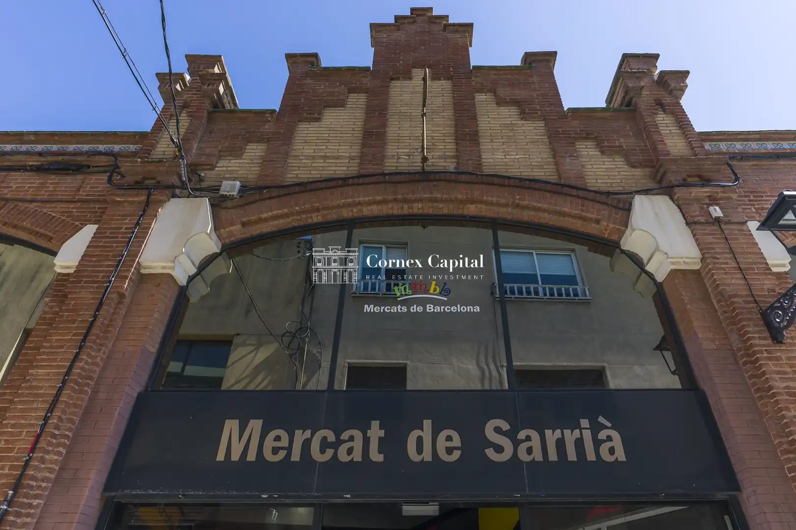 Exterior view of Flat for sale in Barcelona  with Air Conditioner, Heating and Private garden