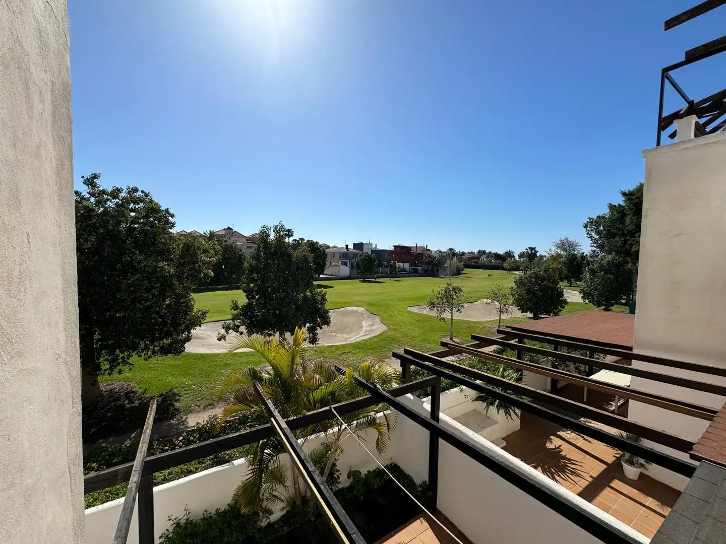 Terrasse von Wohnungen zur Miete in Motril mit Klimaanlage, Heizung und Privatgarten