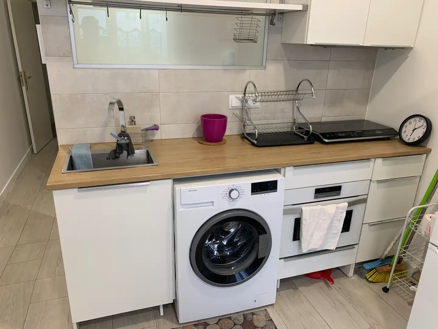 Kitchen of Study for rent in Madrid  with Air Conditioner, Heating and Furnished