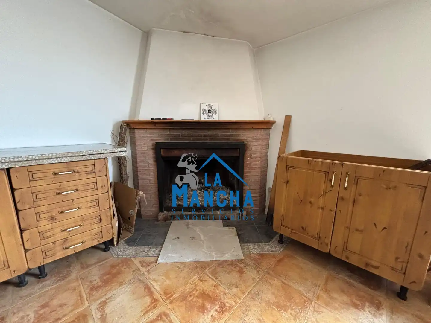 Sala d'estar de Casa o xalet en venda en La Gineta amb Aire condicionat, Terrassa i Traster