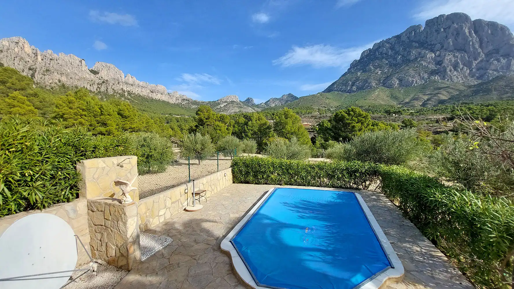 Piscina de Casa o xalet en venda en Finestrat amb Aire condicionat, Calefacció i Jardí privat