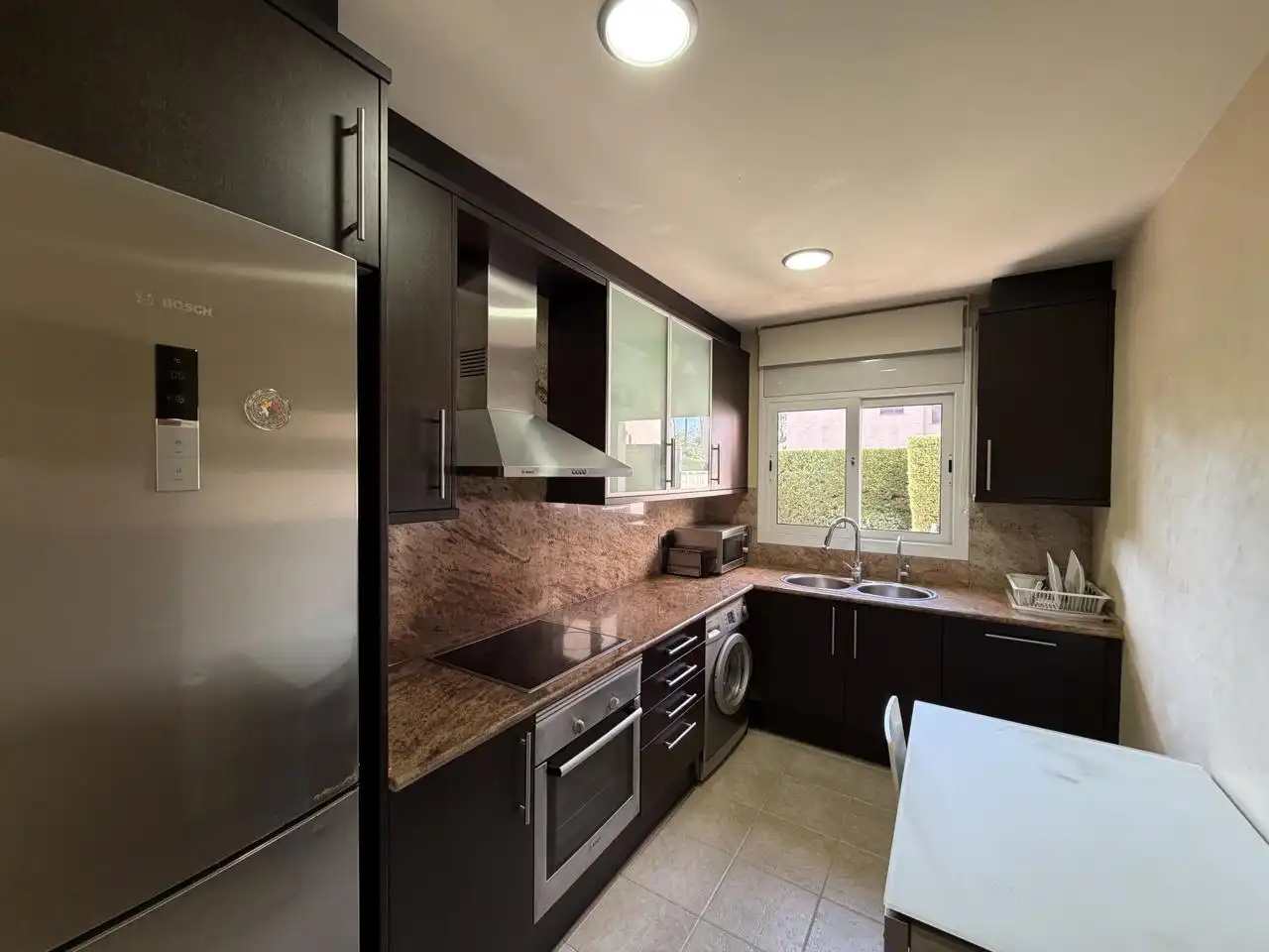 Cocina de Planta baja en venta en Castell d'Aro, Platja d'Aro i s'Agaró con Aire acondicionado, Terraza y Amueblado
