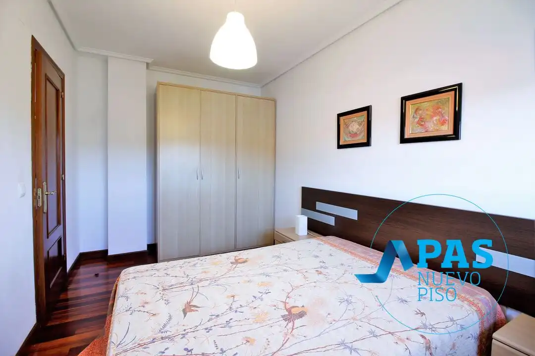 Schlafzimmer von Wohnung zum Verkauf in Miengo mit Heizung, Abstellraum und Möbliert