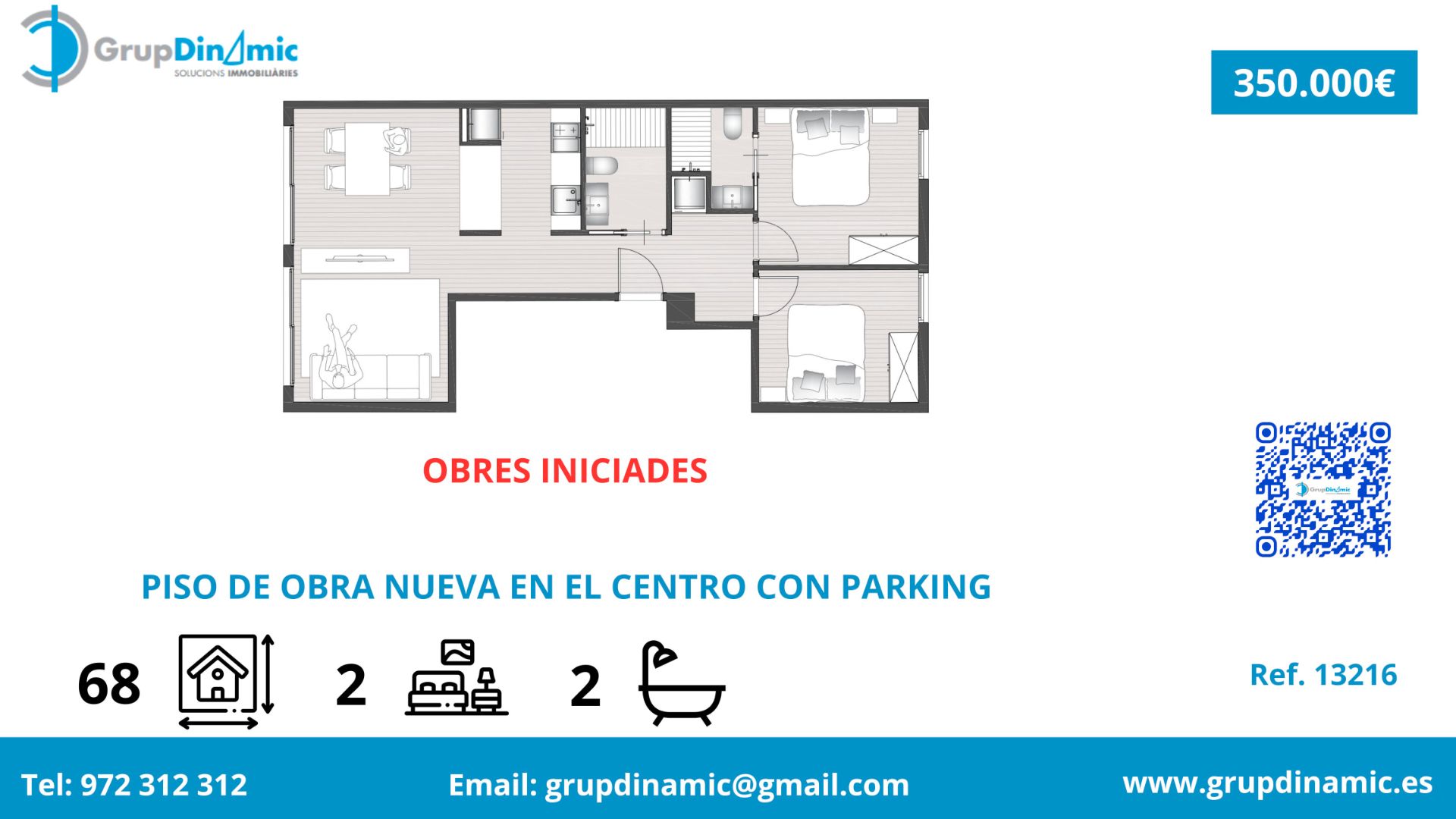 Parking of Attic for sale in Palamós  with Air Conditioner, Heating and Terrace