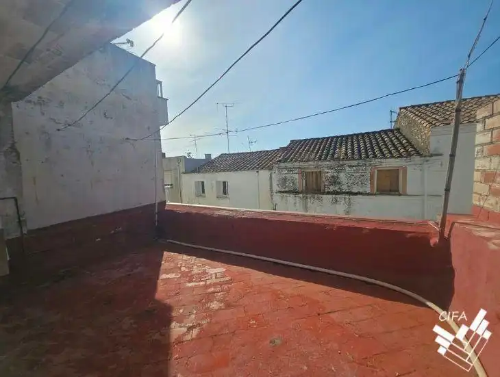 Vista exterior de Casa o xalet en venda en Alcanar amb Traster, Moblat i Balcó