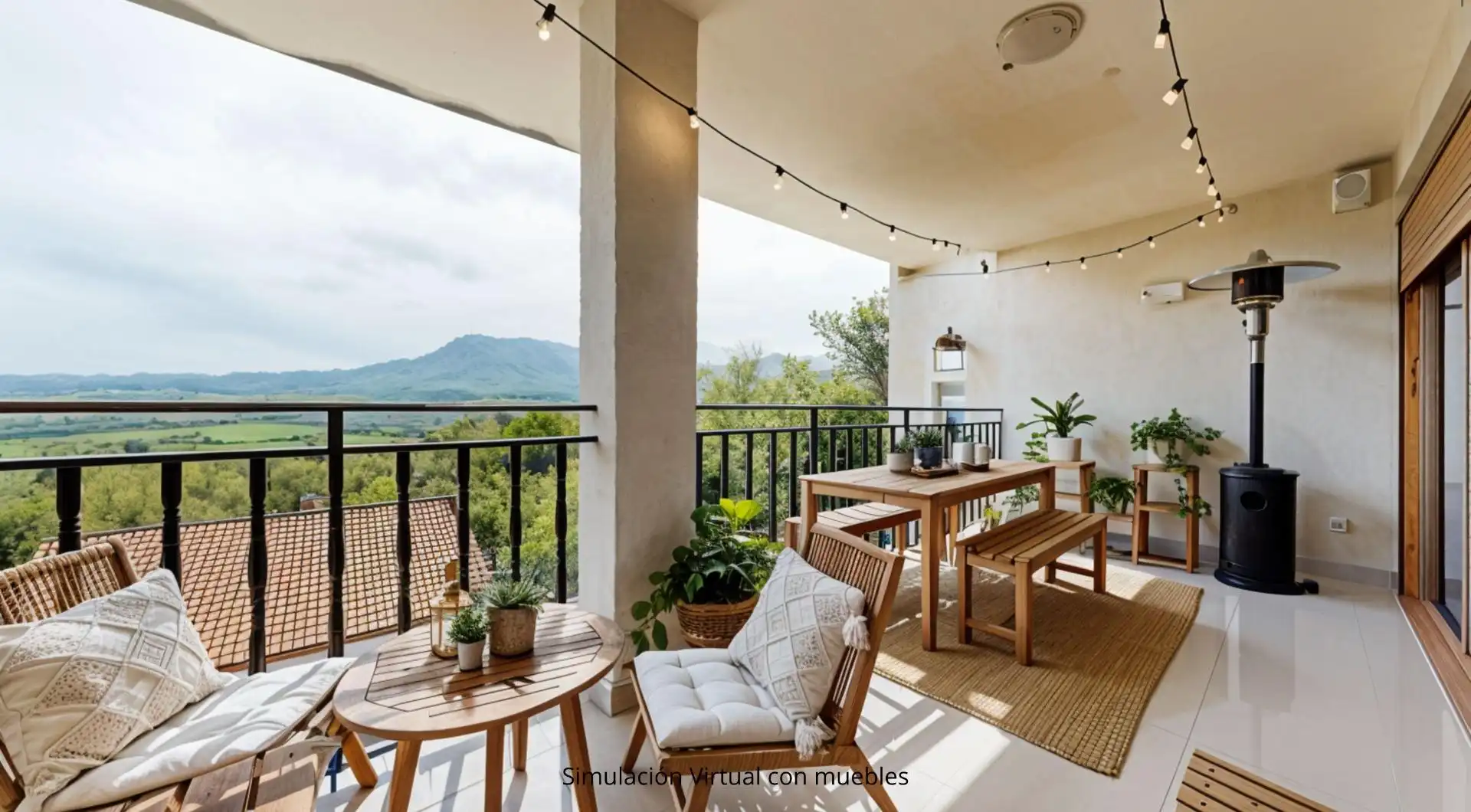 Terrasse von Haus oder Chalet zum Verkauf in Valle de Mena mit Heizung, Privatgarten und Terrasse