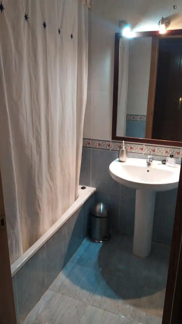 Bany de Apartament per a compartir en Castellón de la Plana / Castelló de la Plana amb Aire condicionat, Moblat i Forn