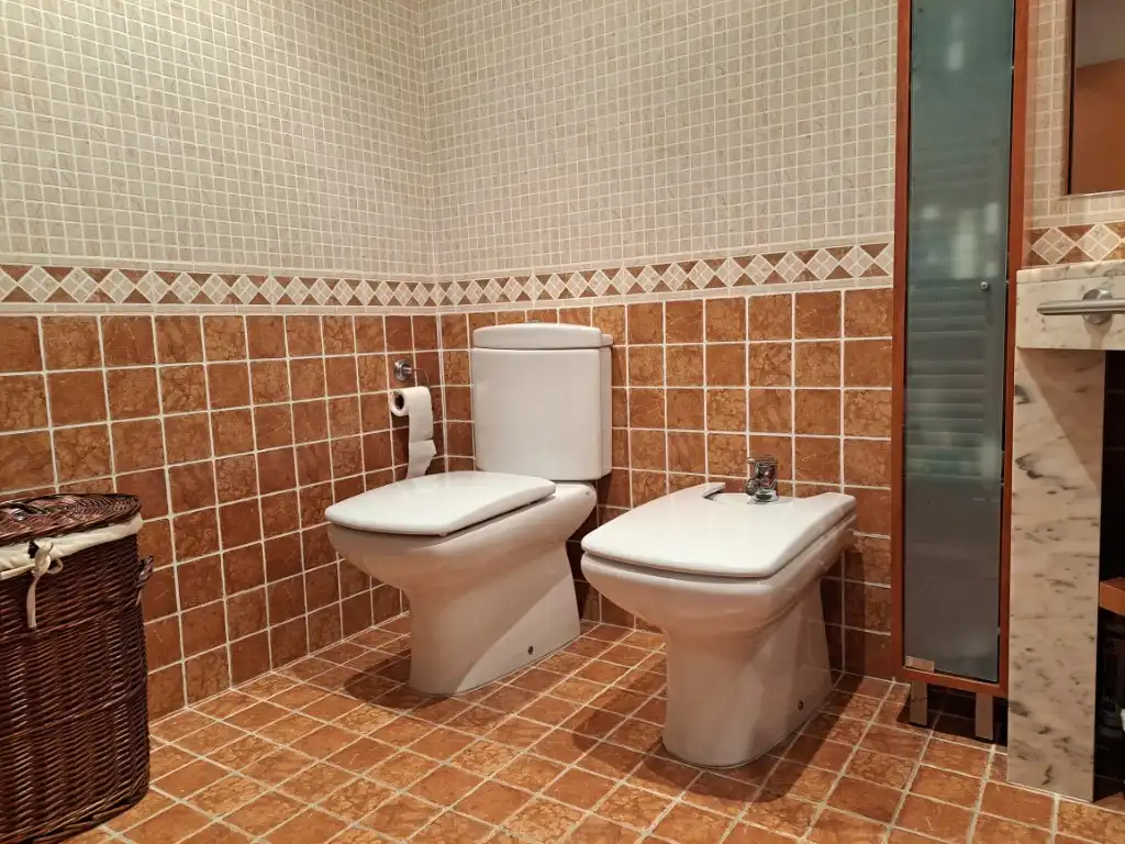 Baño de Dúplex en venta en Alp con Calefacción, Trastero y Amueblado