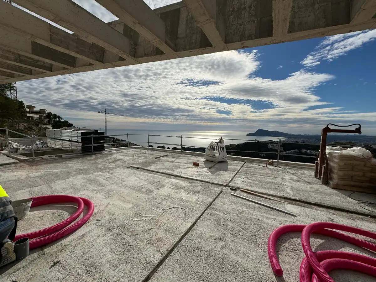 Terrassa de Casa o xalet en venda en Altea