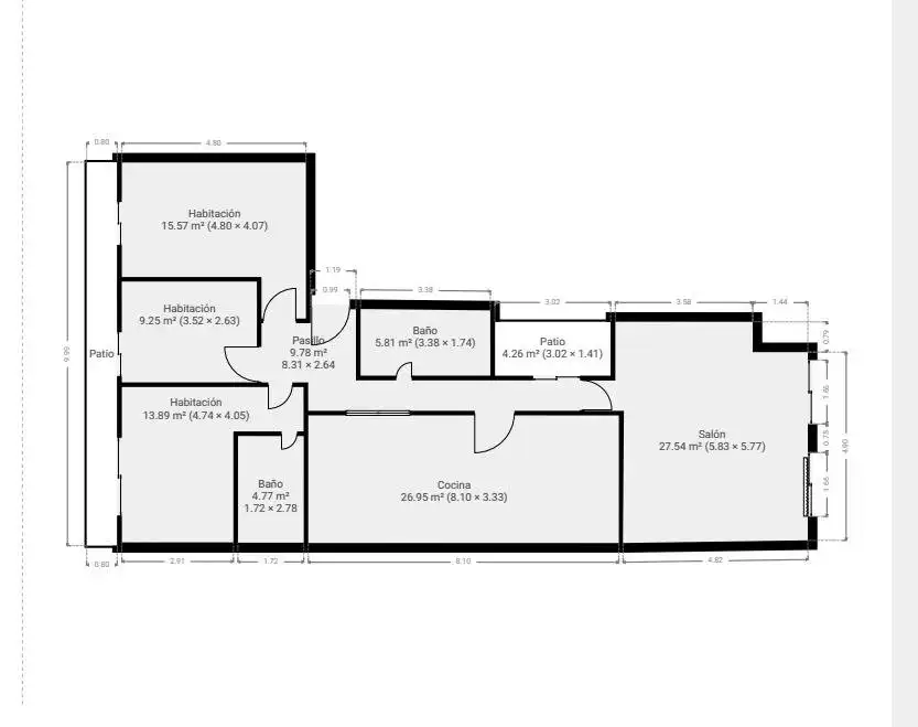 Piso en venta en Elche / Elx