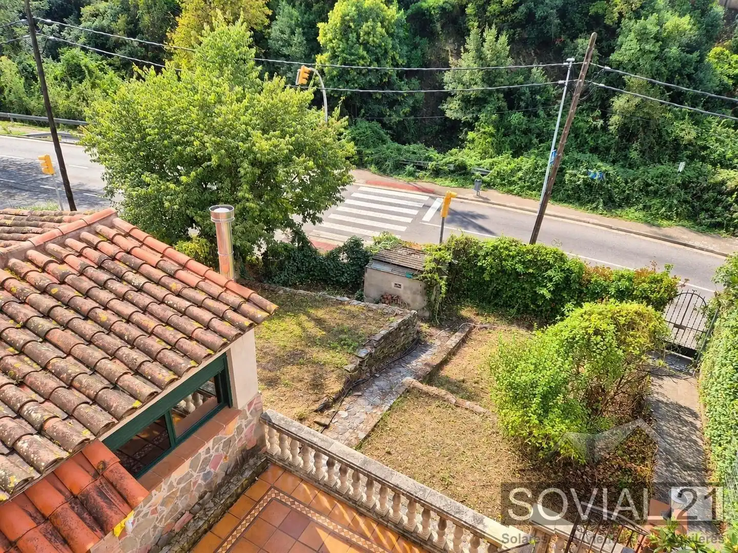 Vista exterior de Piso en venta en Les Planes