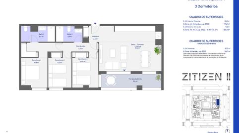 Photo 2 from new construction home in Flat for sale in Parcela R. Sector Sanchez Blanca, Distrito Zeta - Recinto Ferial Cortijo de Torres, Málaga