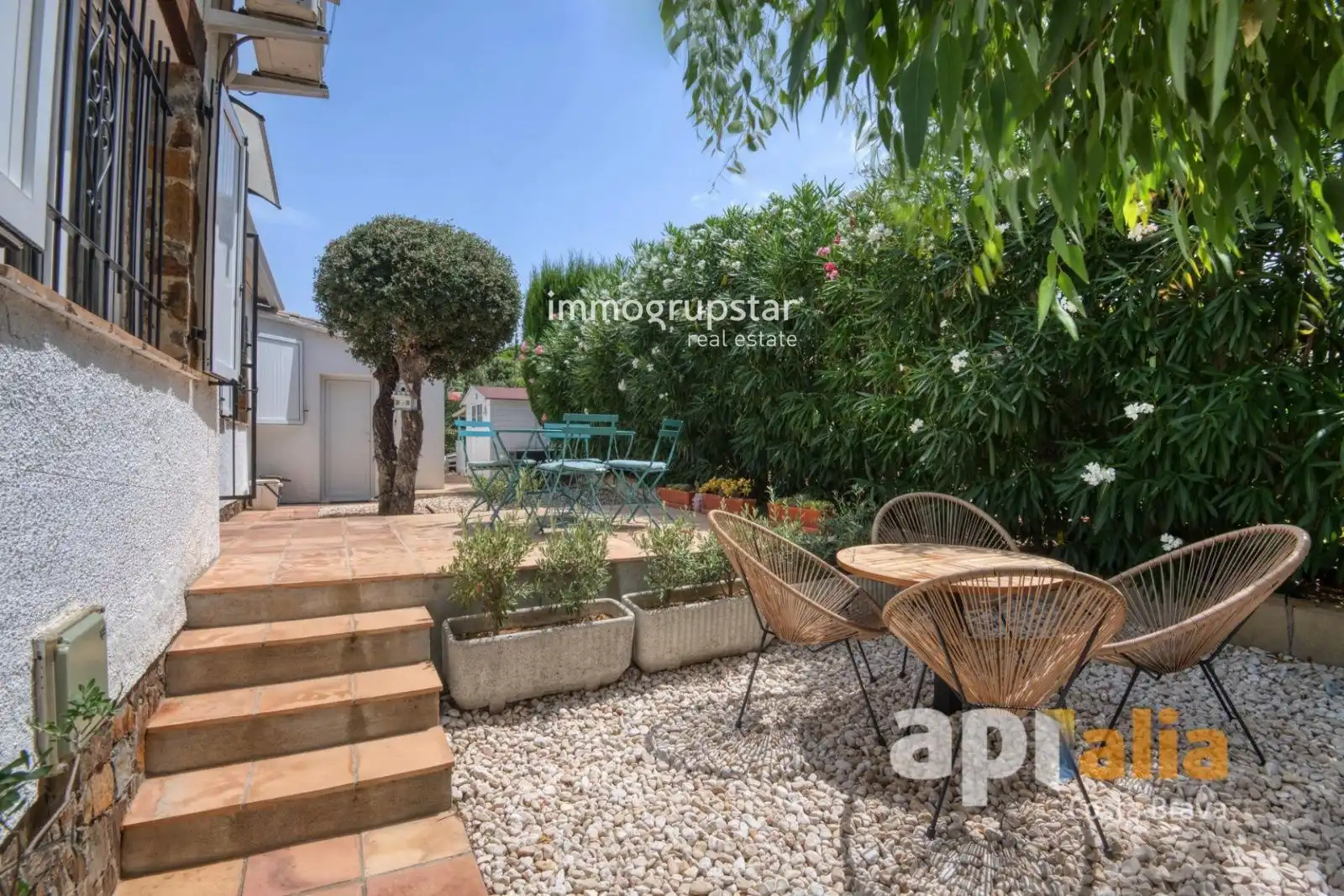 Terraza de Casa o chalet en venta en Calonge i Sant Antoni con Calefacción, Terraza y Piscina