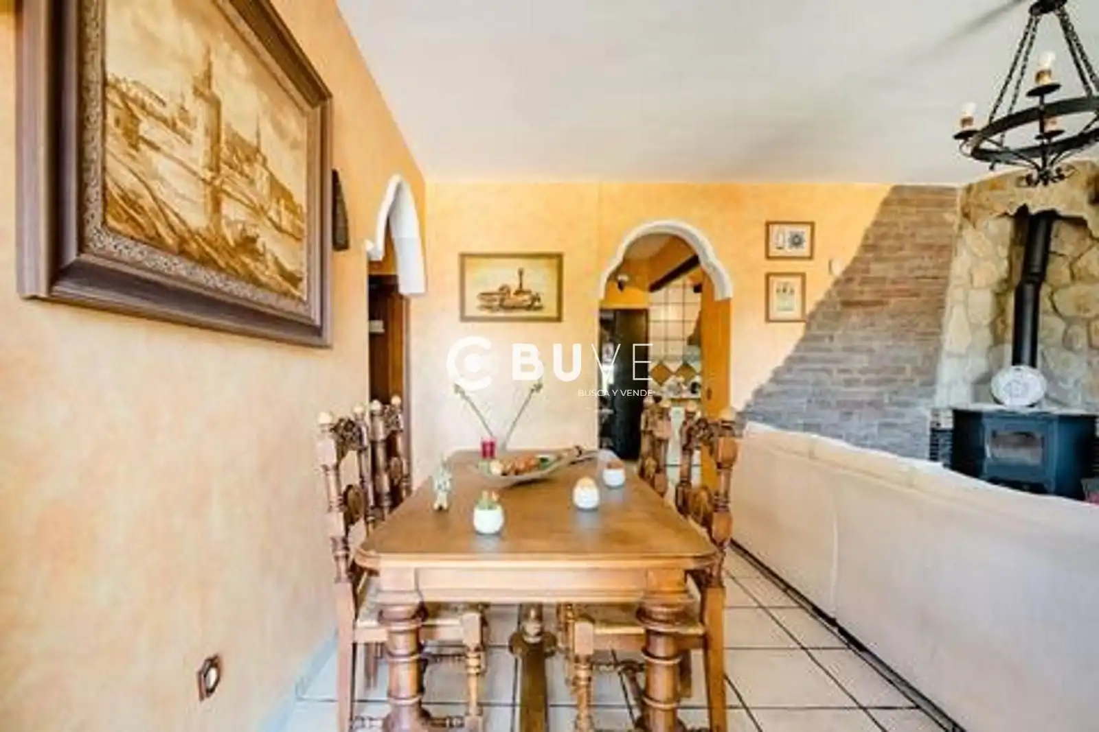 Comedor de Casa o chalet de alquiler en Coria del Río con Aire acondicionado, Terraza y Piscina