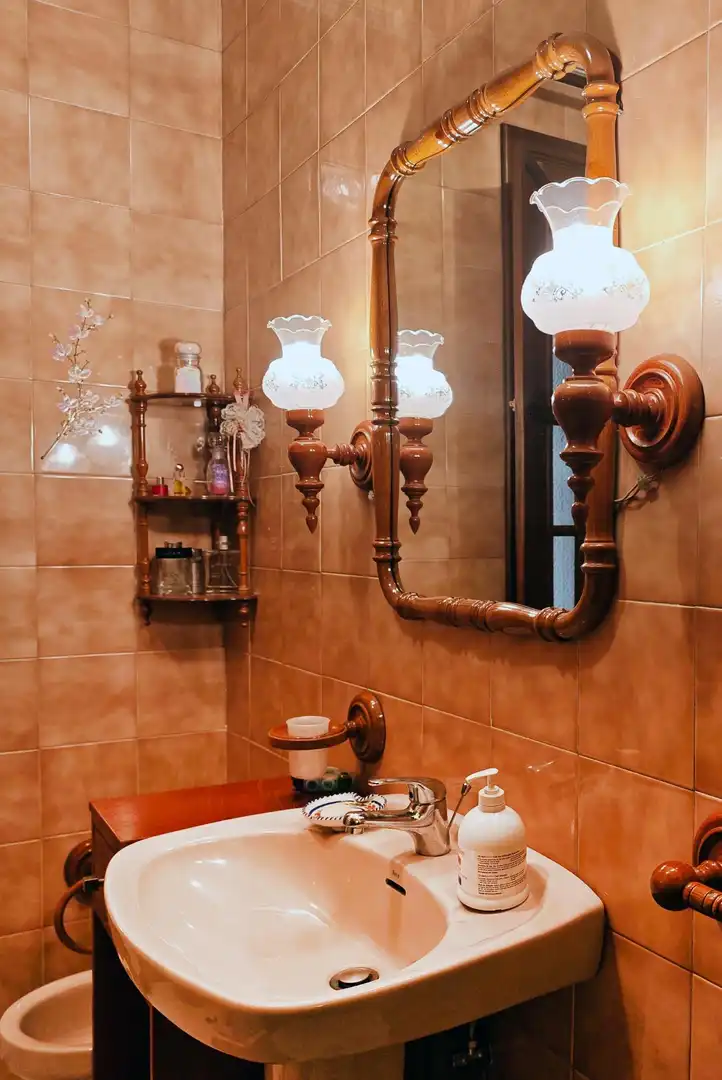Baño de Casa o chalet en venta en Vigo  con Jardín privado y Balcón
