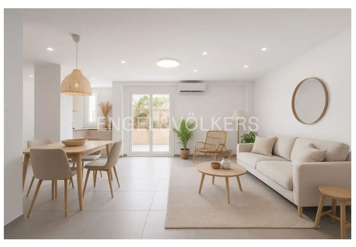 Wohnzimmer von Wohnung zur Miete in Jesús