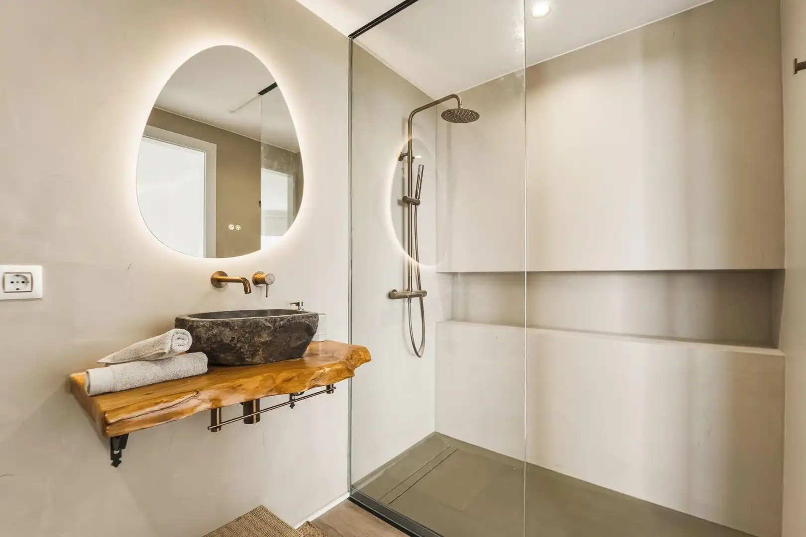 Baño de Casa o chalet en venta en Lloret de Mar con Calefacción, Jardín privado y Terraza