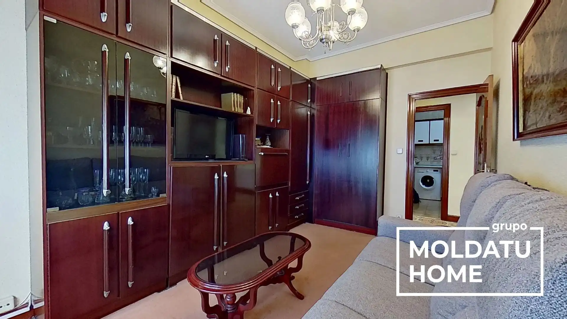 Living room of Flat for sale in Bilbao   with Heating and Terrace